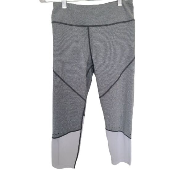 Nanette Lepore Pull-On Gray & White Capri Leggings - Picture 1 of 9